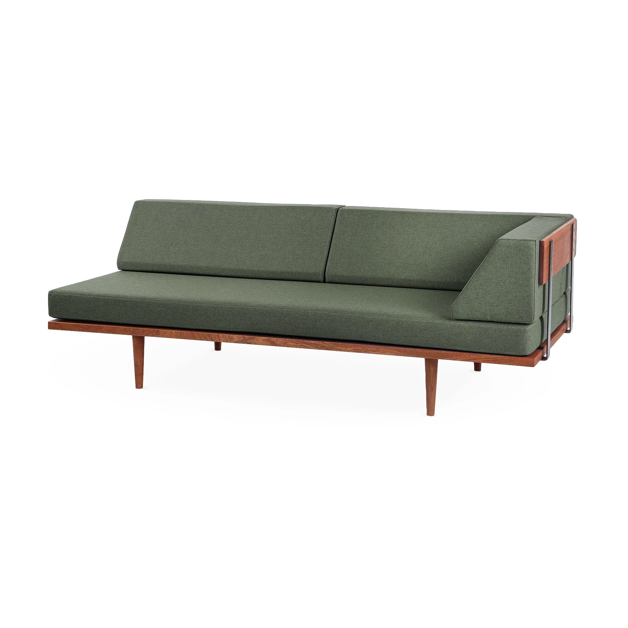 Case Study® Solid Wood Outdoor Daybed with Arm