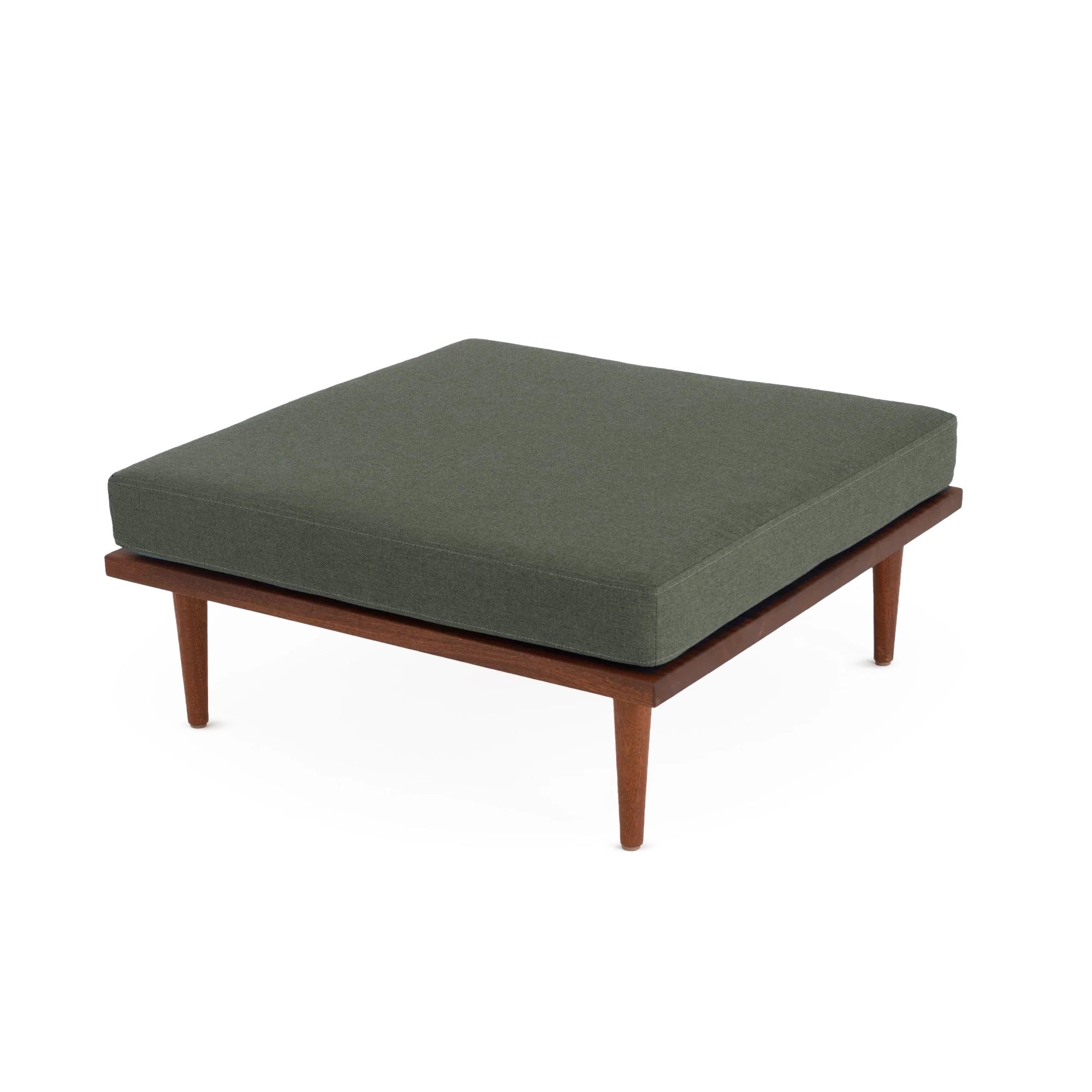 Case Study® Solid Wood Outdoor Daybed Convertible Square Ottoman