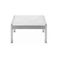 Case Study® Stainless Steel Demi Table