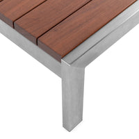 Case Study® Stainless Steel Demi Table