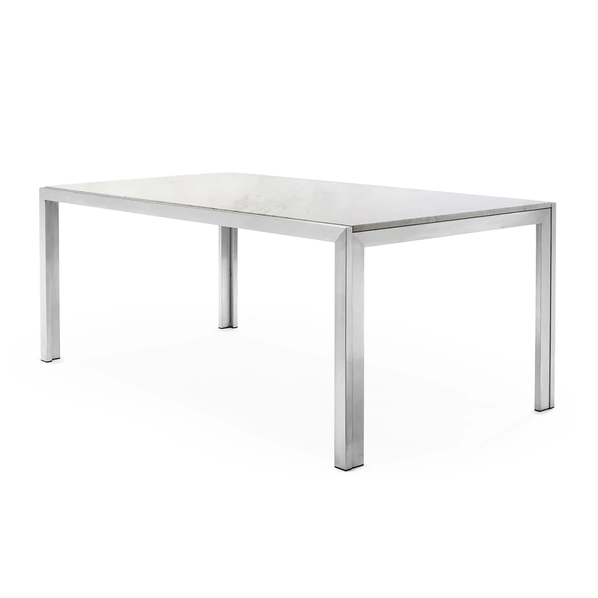 Case Study® Stainless Steel Rectangle Dining Table – Modernica