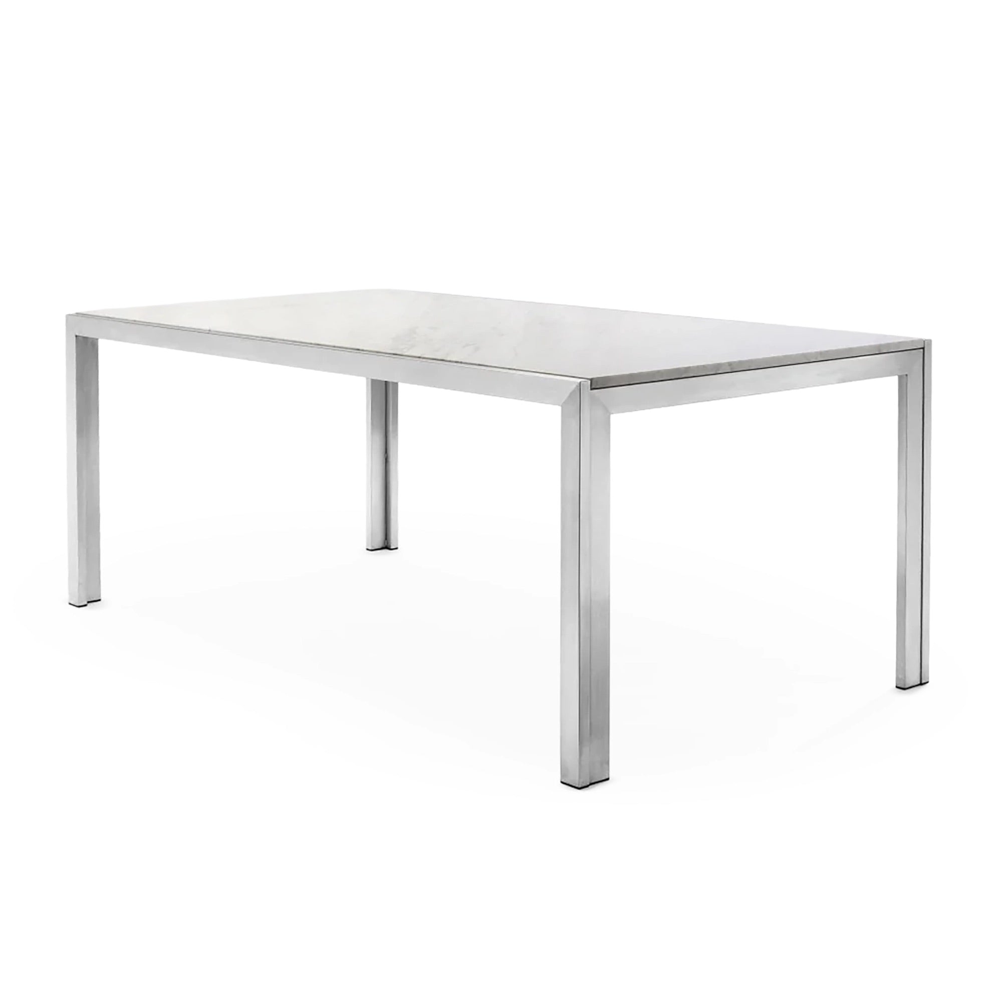 Case Study® Stainless Steel Rectangle Dining Table