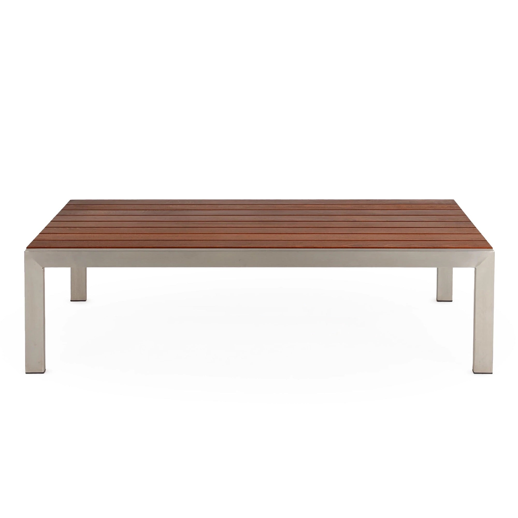 Case Study® Stainless Steel Rectangle Coffee Table