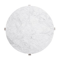 Case Study® Stainless Steel Round Coffee Table