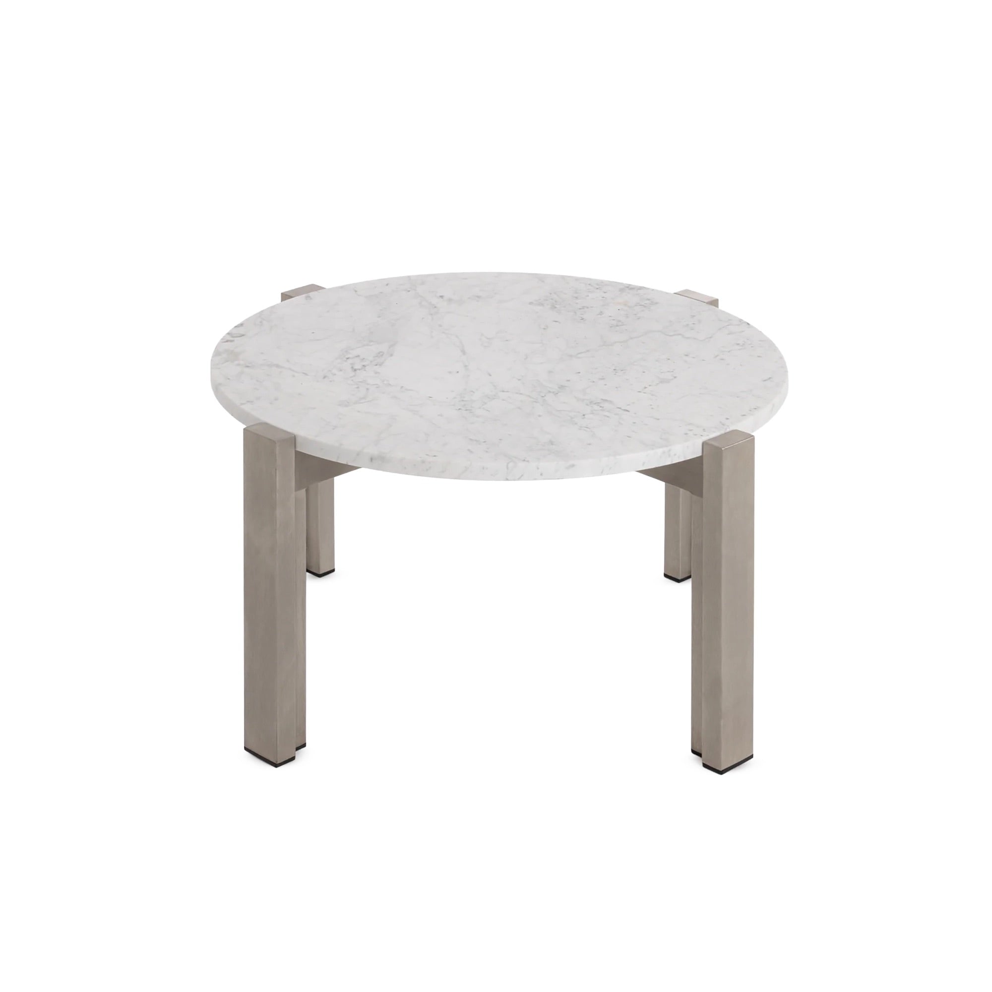 Case Study® Stainless Steel Round Side Table