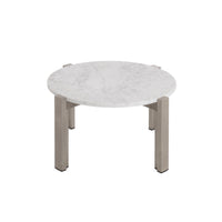 Case Study® Stainless Steel Round End Table