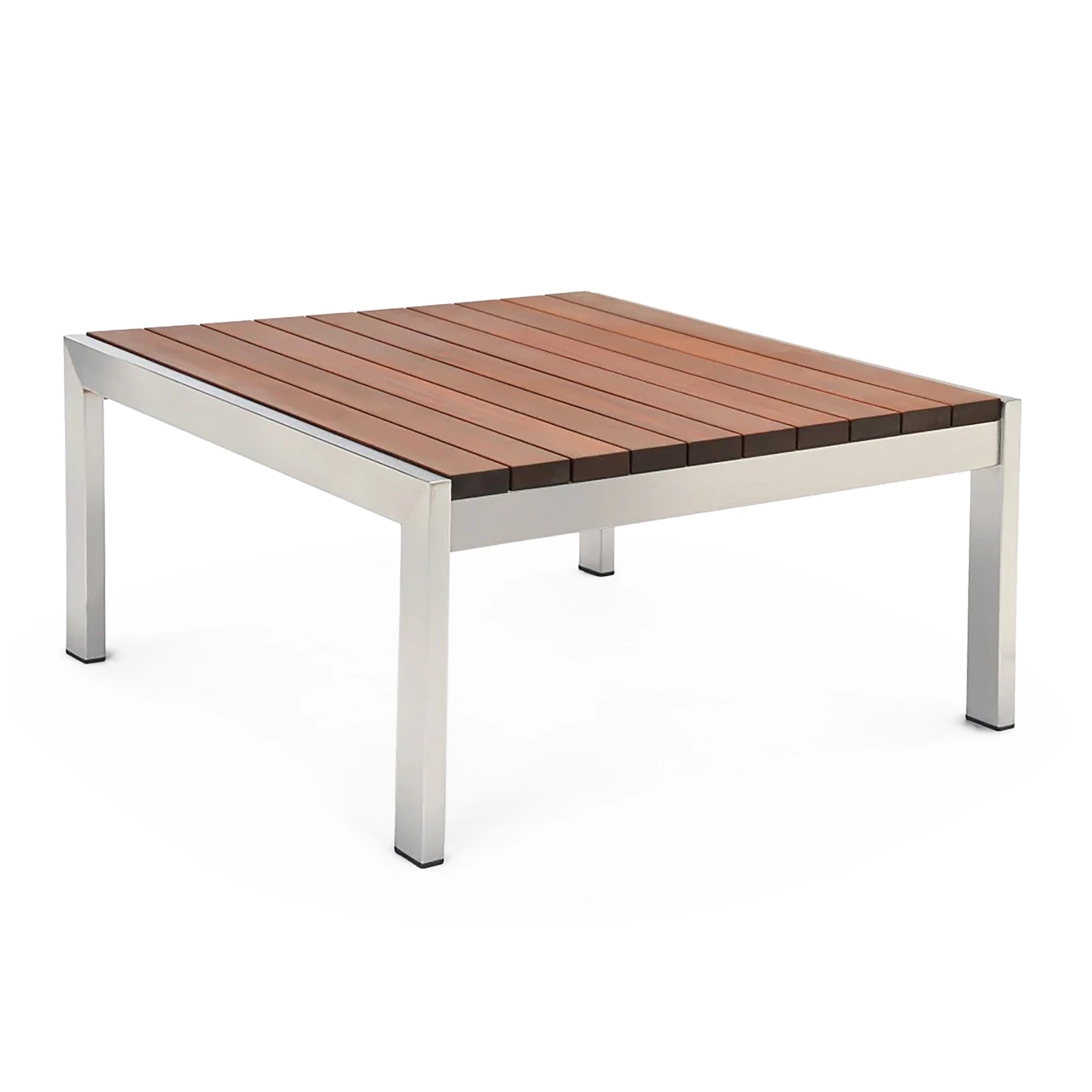 Case Study® Stainless Steel Square Coffee Table