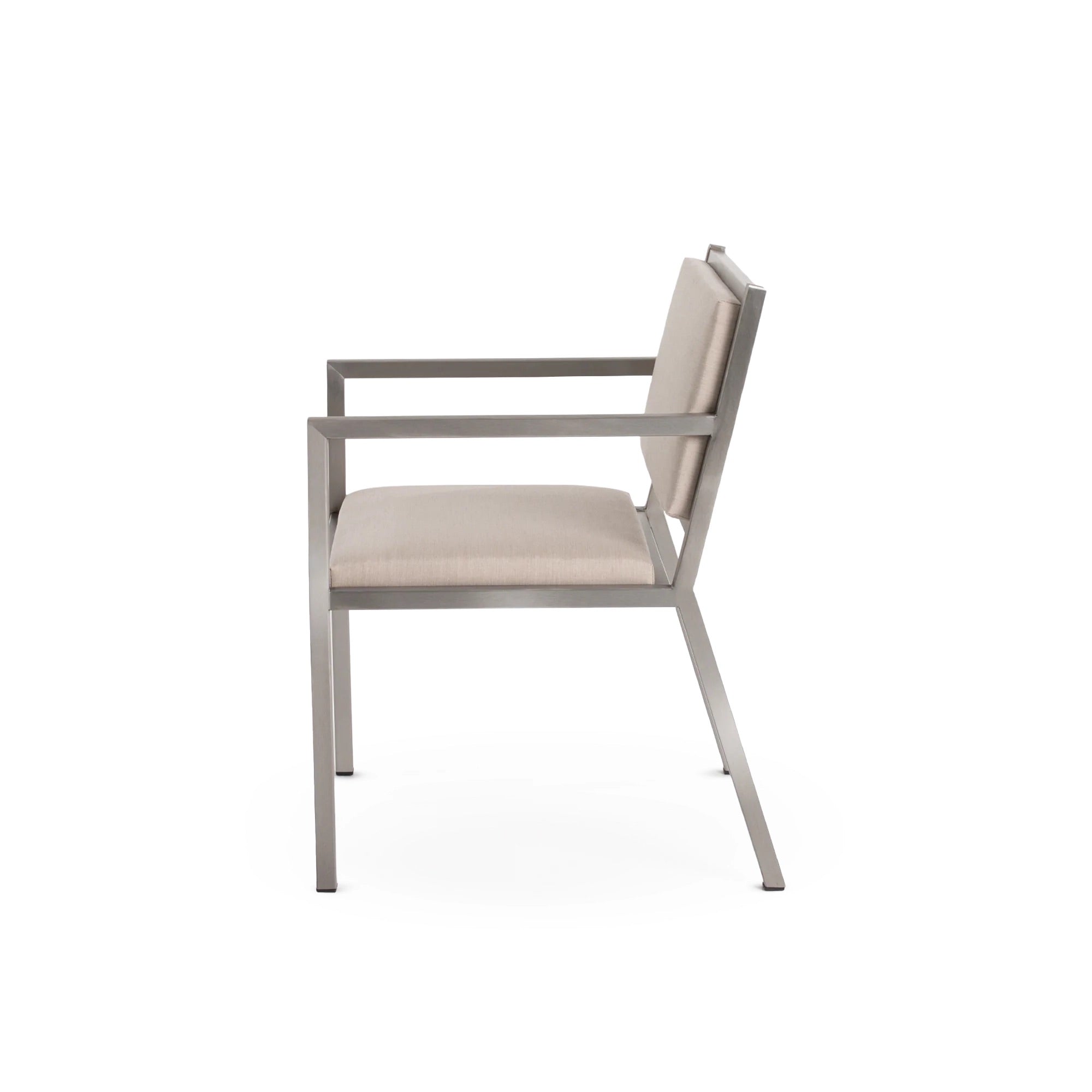 Case Study® Stainless Steel Armchair