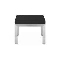 Case Study® Stainless Steel Upholstered End Bench