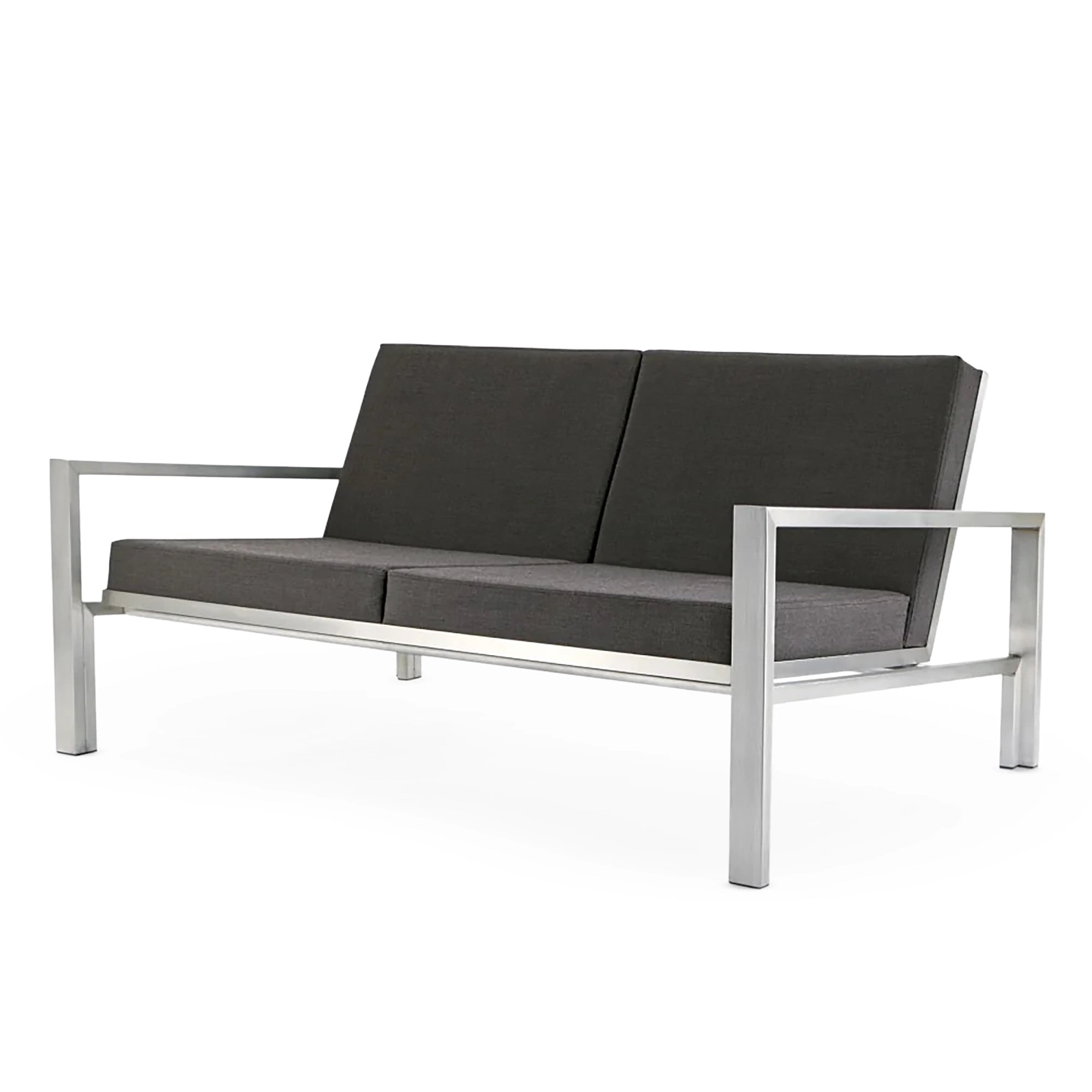 Case Study® Stainless Steel Loveseat