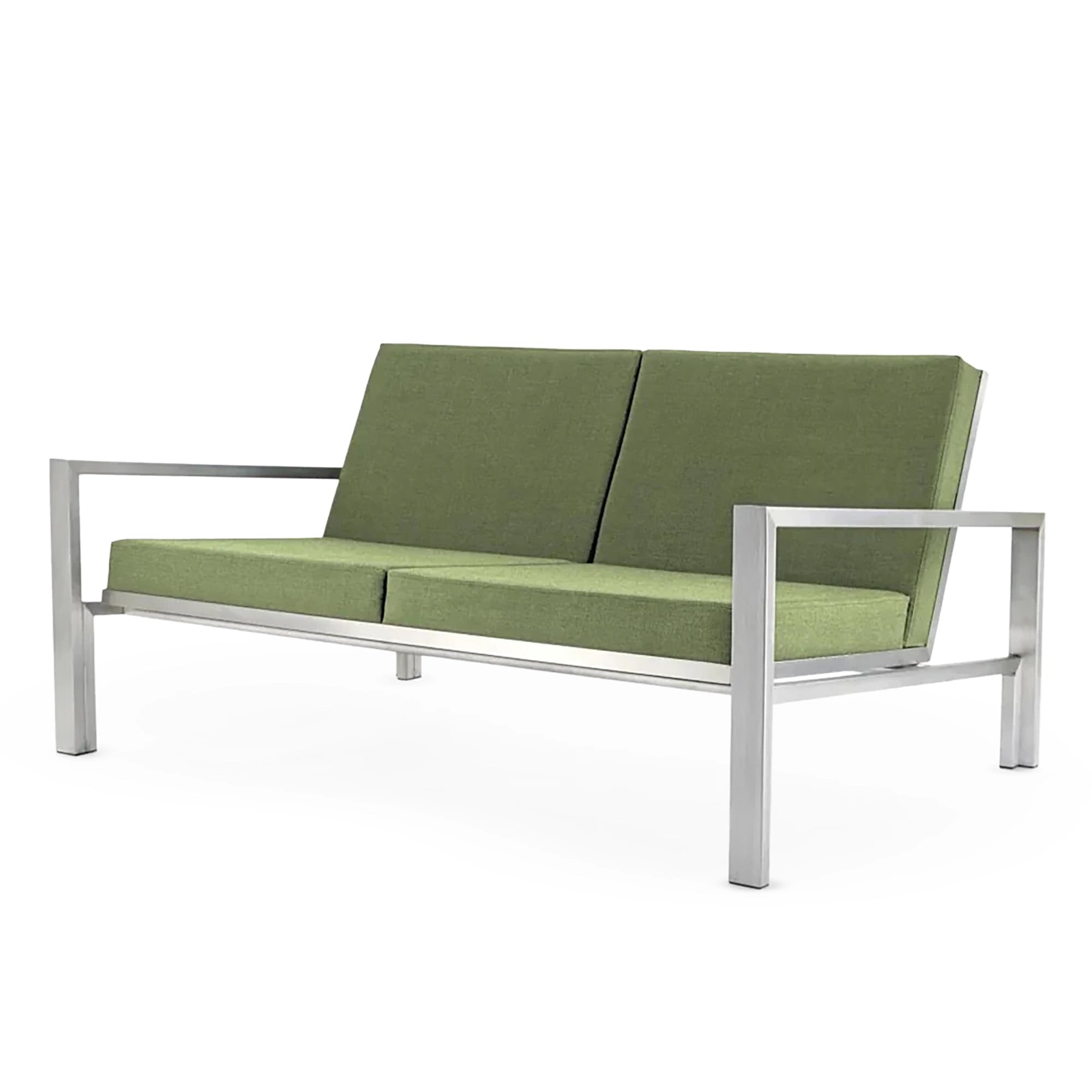 Case Study® Stainless Steel Loveseat