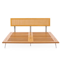 Case Study® V-Leg Bed with Cane Headboard