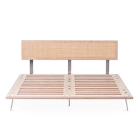 Case Study® V-Leg Bed with Cane Headboard