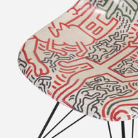 Case Study® Furniture Keith Haring サイドシェル エッフェルチェア - 無題 1983