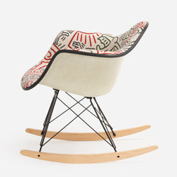 Case Study® Furniture Keith Haring Arm Shell Rocker Chair - Untitled 1983