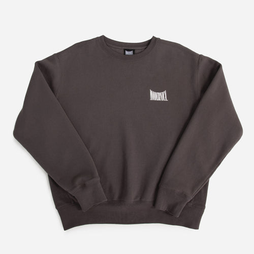Modernica Logo Crewneck Sweatshirt - Charcoal