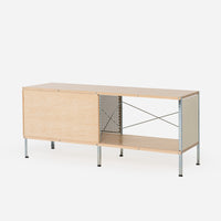 Pre-Configured Case Study® Furniture 120 Storage Unit - Natural with Dimple Doors