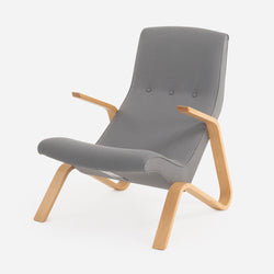 Grasshopper Chair - Grey / Natural