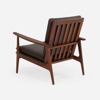 Amsterdam Chair - Chocolate Leather