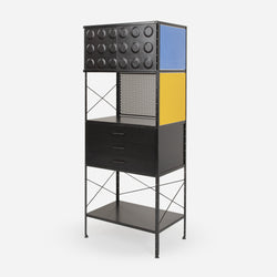 Pre-Configured Case Study® Furniture 410 Storage Unit - Black