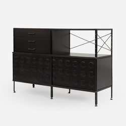 Pre-Configured Case Study® Furniture 220 Storage Unit - All Black