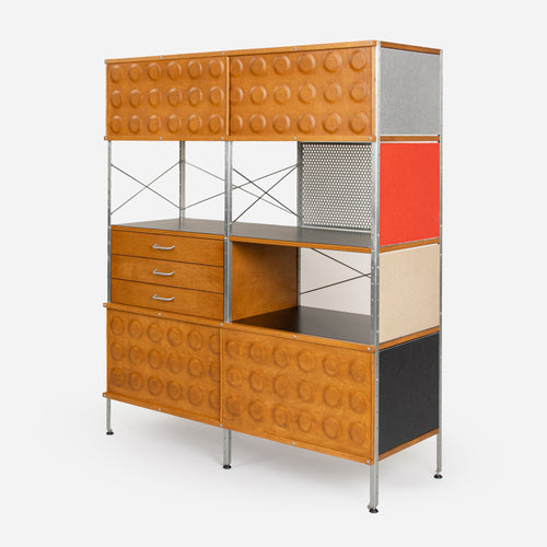 Pre-Configured Case Study® Furniture 420 Storage Unit - Heritage Stain