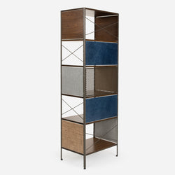 Pre-Configured Case Study® Furniture 510 Storage Unit - Bronze Walnut