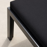 case-study®-stainless-end-bench-set-of-4-upholstered-raven-black