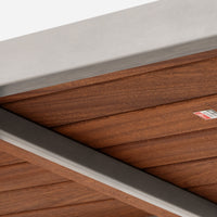 Case Study® ステンレスベンチ - 木製