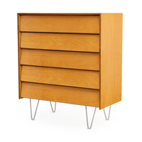 Case Study® V-Leg Five Drawer Dresser