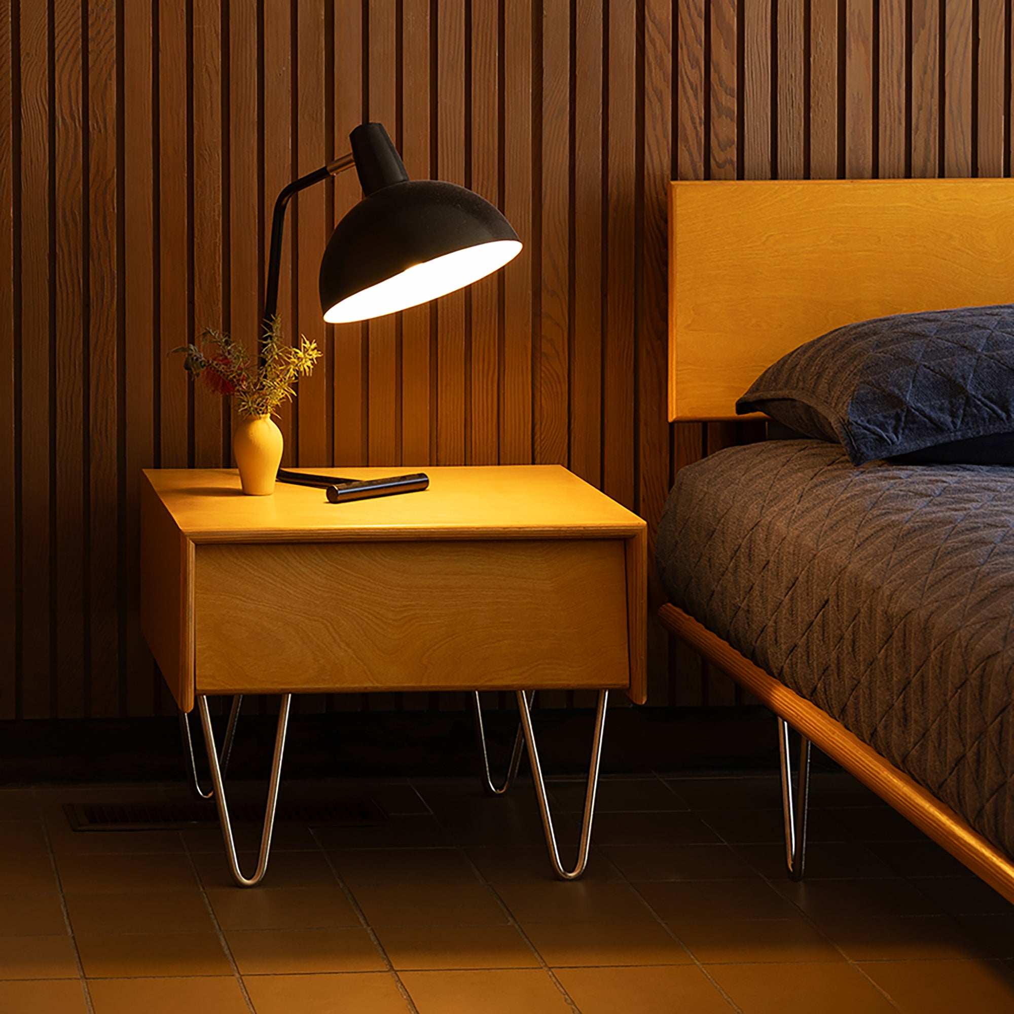 Case Study® V-Leg Bedside Table