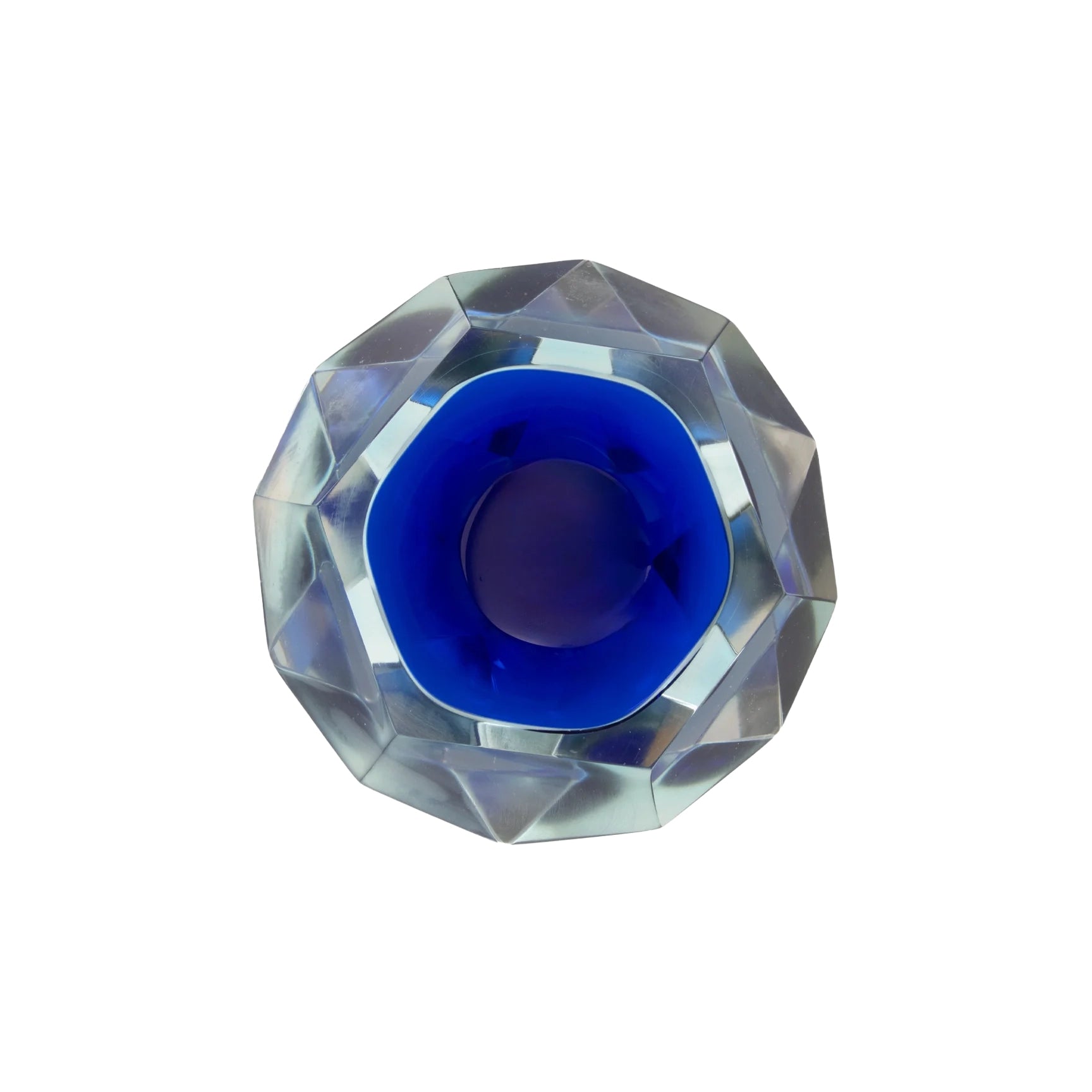 Seguso Faceted Bowl