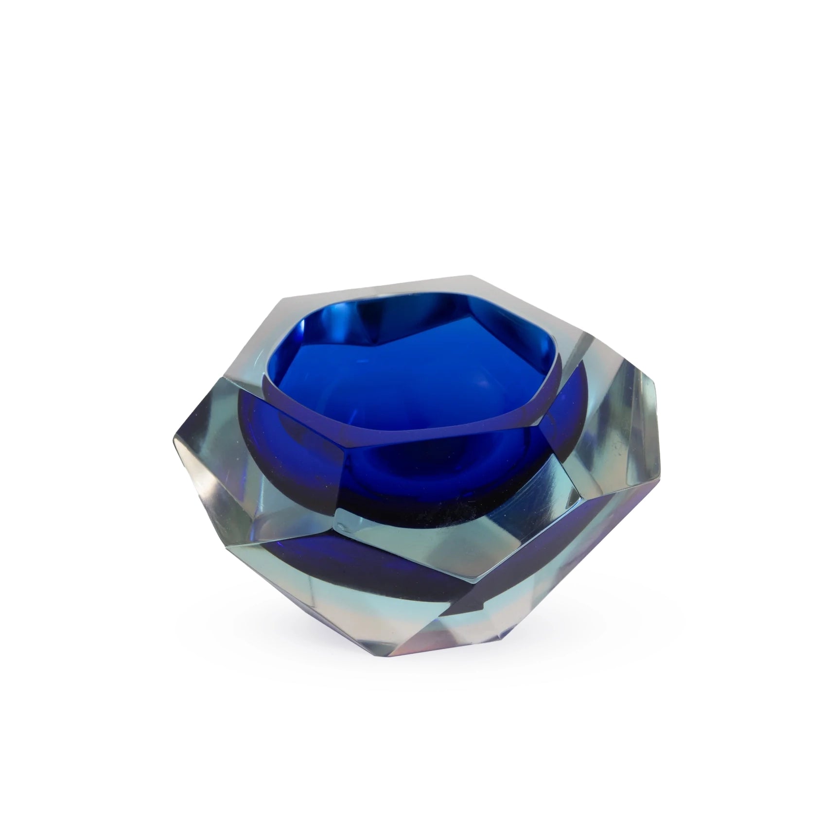 Seguso Faceted Bowl