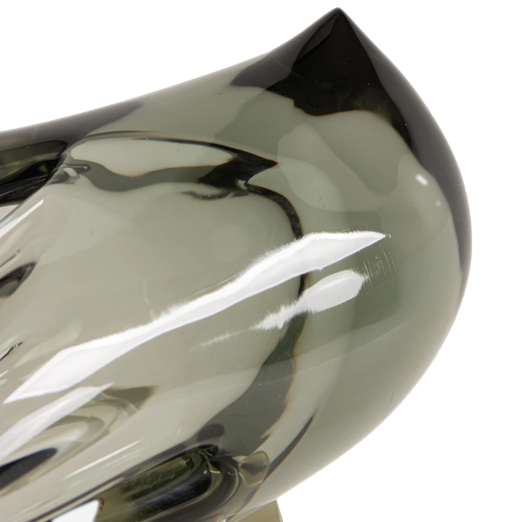 Glass Swallow Sculpture