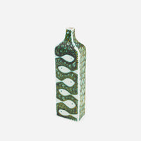 非常に珍しいアレッシオ-タスカ-レイモア両面セラミック花瓶