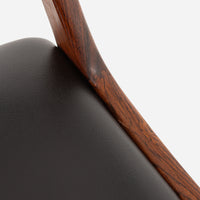 Niels Koefoed Rosewood Drop-leaf Table & Henning Kjaernulf Rosewood Dining Chairs