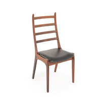 Niels Koefoed Rosewood Drop-Leaf Table & Henning Kjaernulf Rosewood Dining Chairs