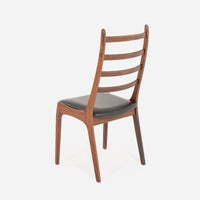 Niels Koefoed Rosewood Drop-leaf Table & Henning Kjaernulf Rosewood Dining Chairs