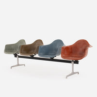 Eames Tandem Four Seater Bench