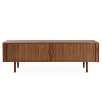 Solid Walnut Credenza