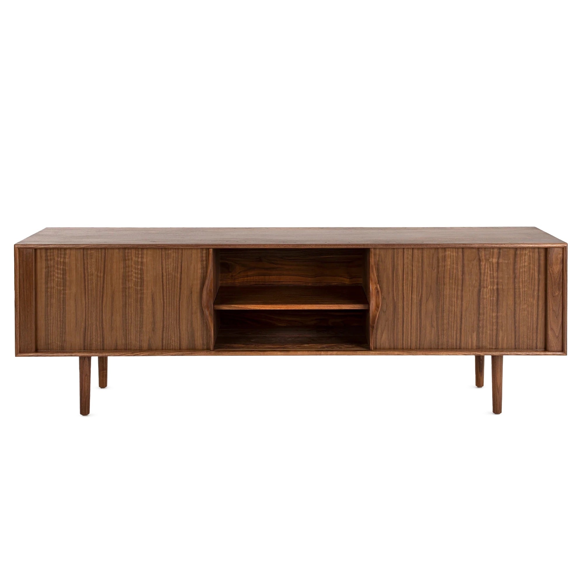 Solid Walnut Credenza