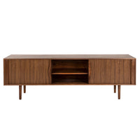 Solid Walnut Credenza
