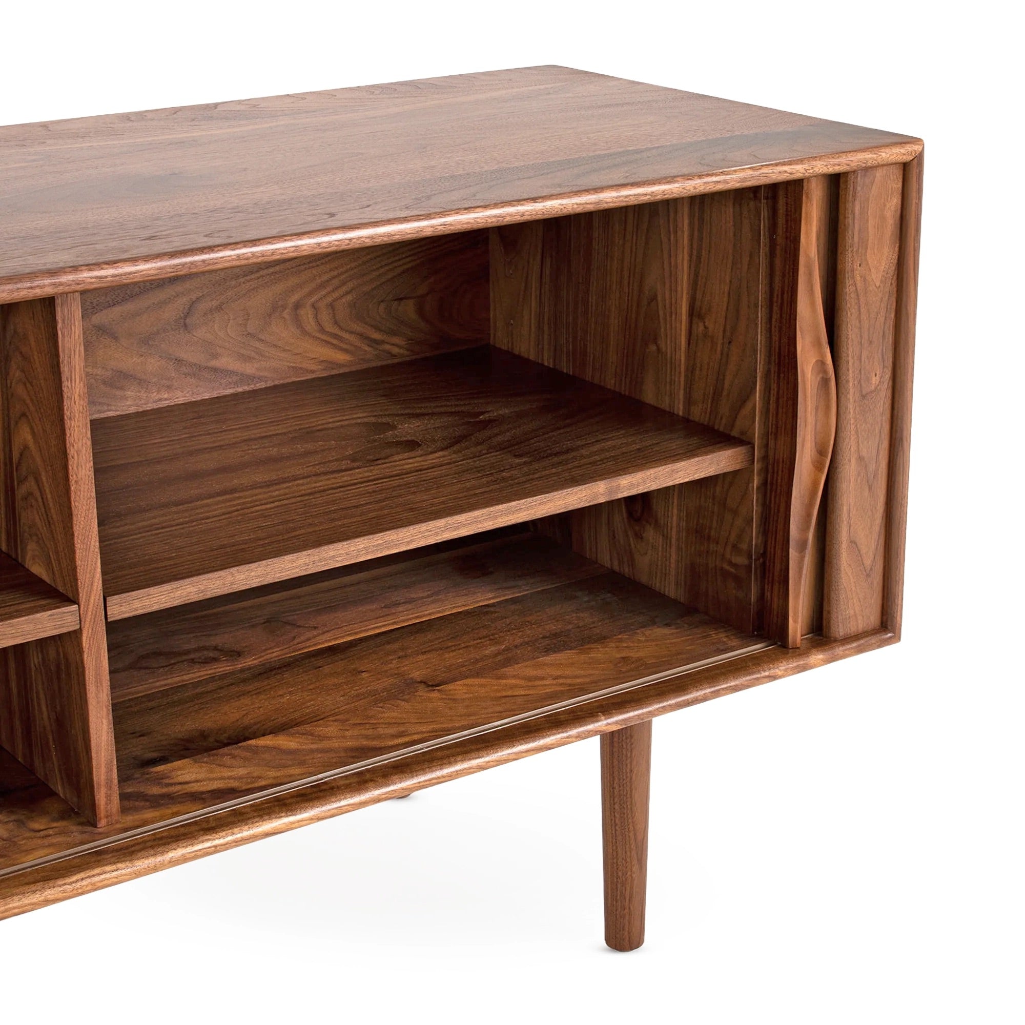 Solid Walnut Credenza