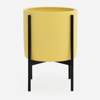 ceramic-yellow-metal-stand