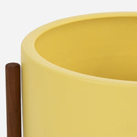 ceramic-yellow-wood-stand