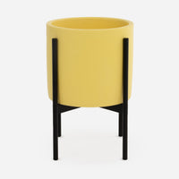 ceramic-yellow-metal-stand