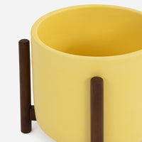 ceramic-yellow-wood-stand