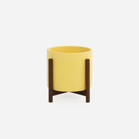 ceramic-yellow-wood-stand