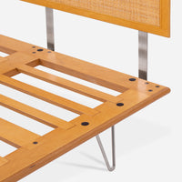Case Study® V-Leg Bed with Cane Headboard