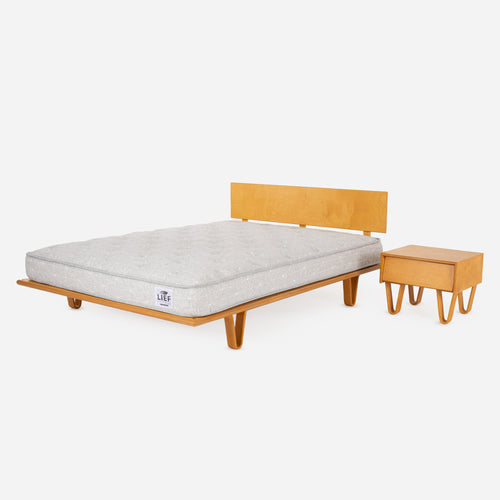 Case Study® Furniture Bentwood Bed / Lief Mattress / Bedside Bundle